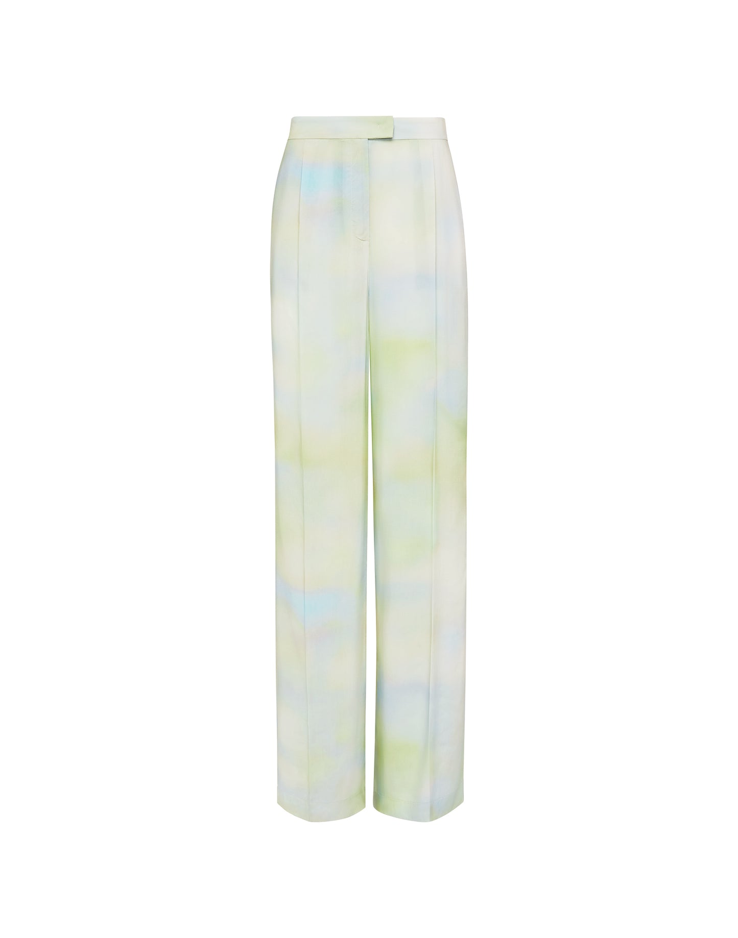 Pastel Tie-Dye Tailored Pants