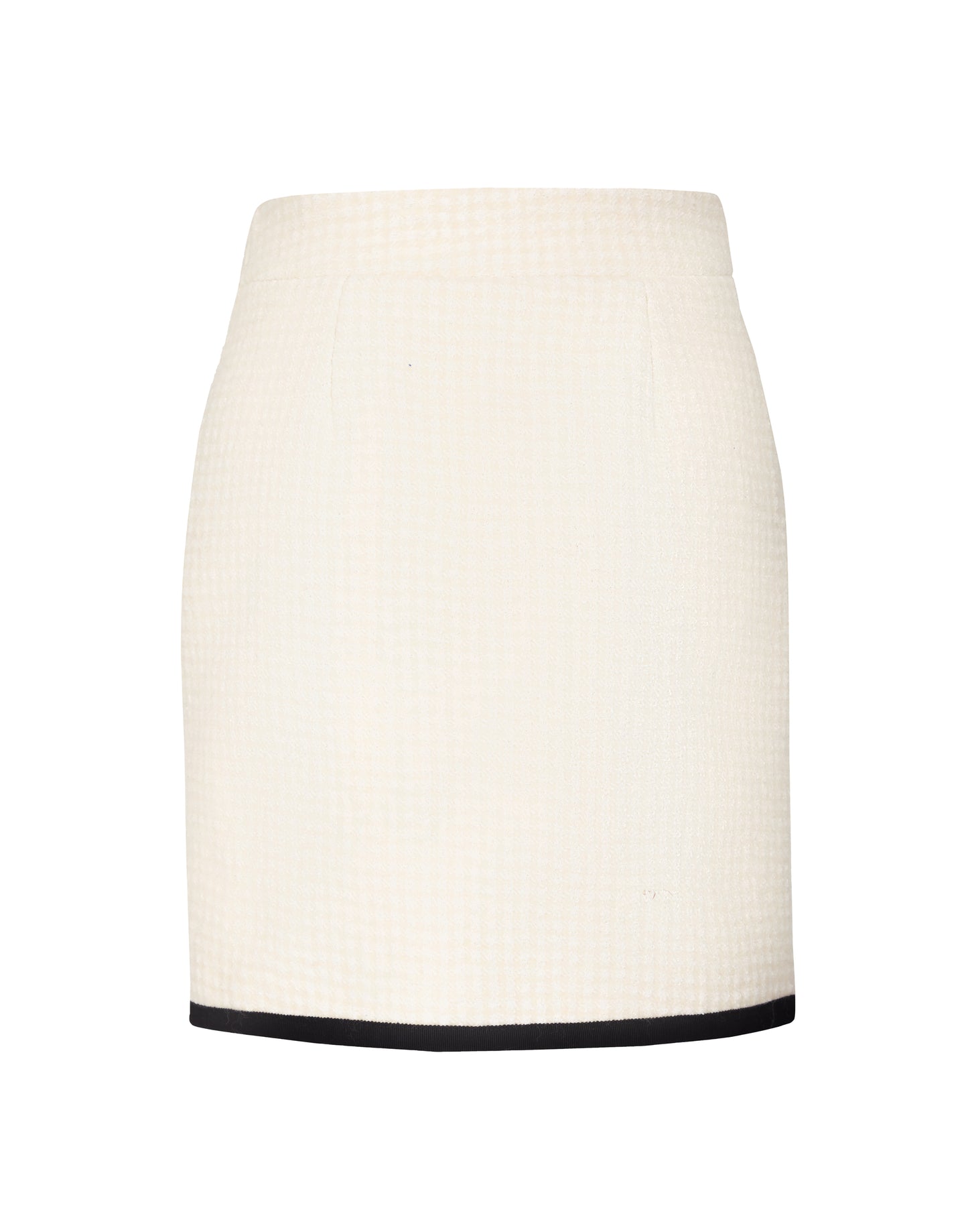 Elegant tweed mini skirt
