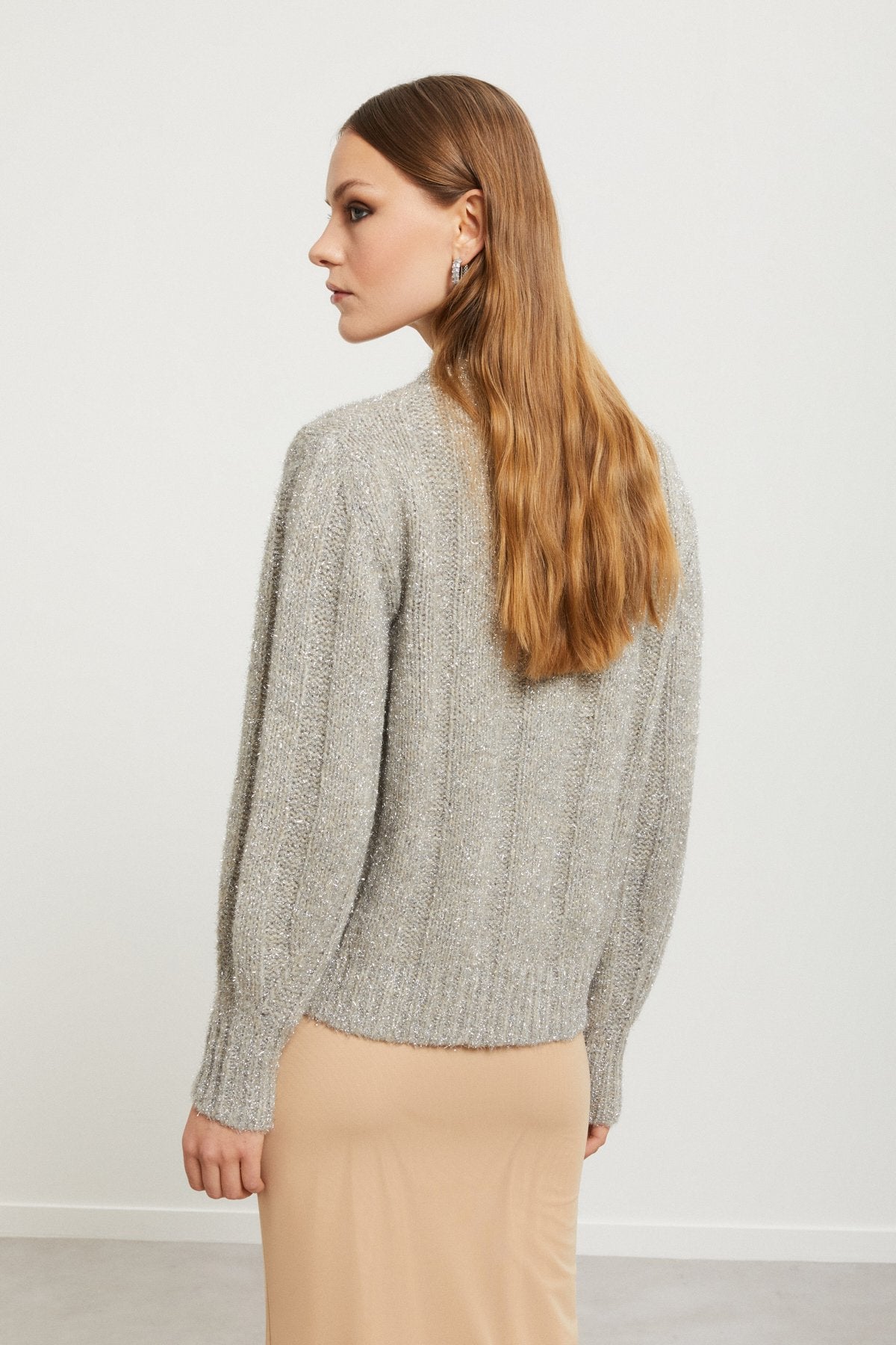 Sweater with Lurex