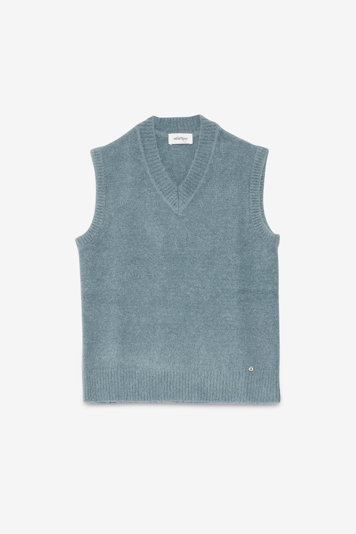 Wool-blend Vest