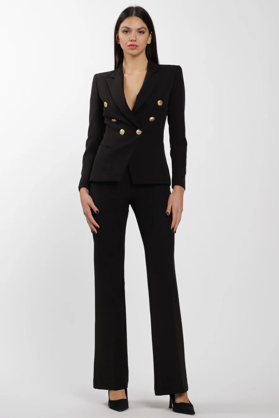 Libra Basic Black Blazer