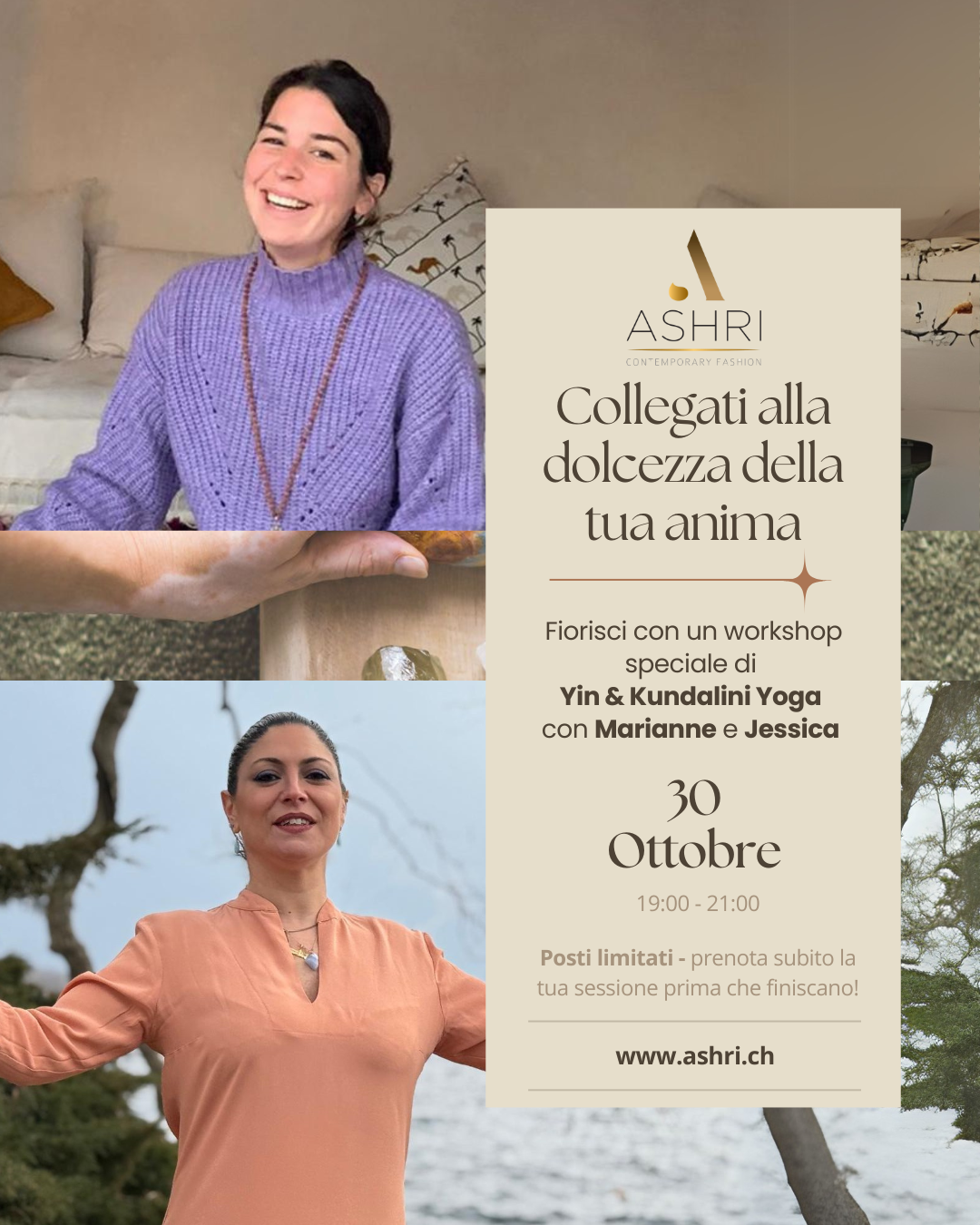 Collegati alla dolcezza della tua anima