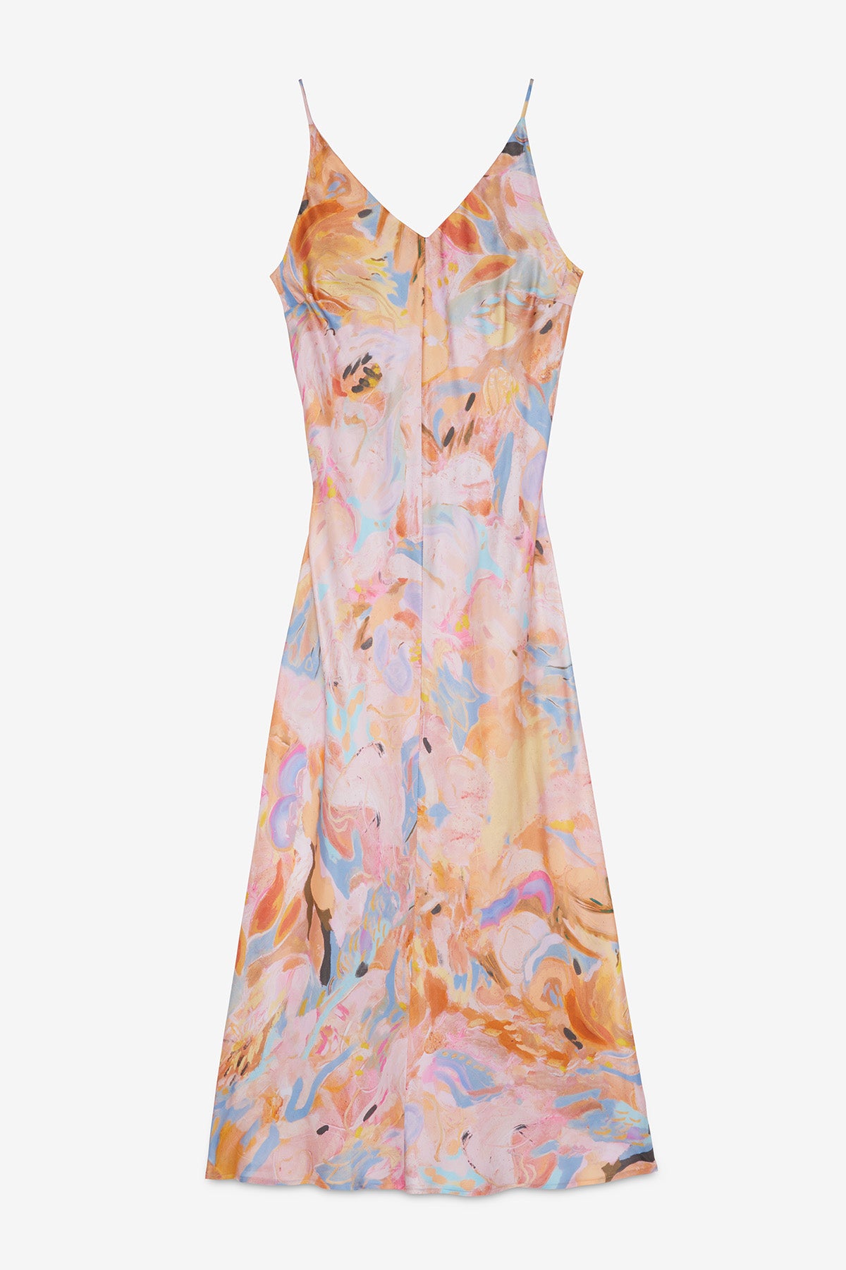 Long viscose dress