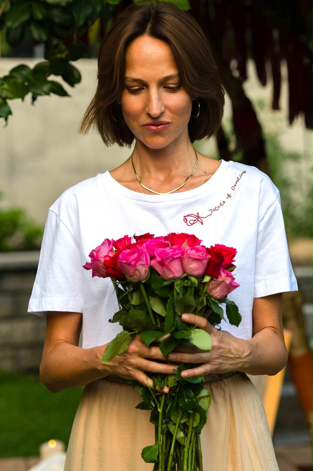 Petals of Devotion T-shirt – Organic Cotton