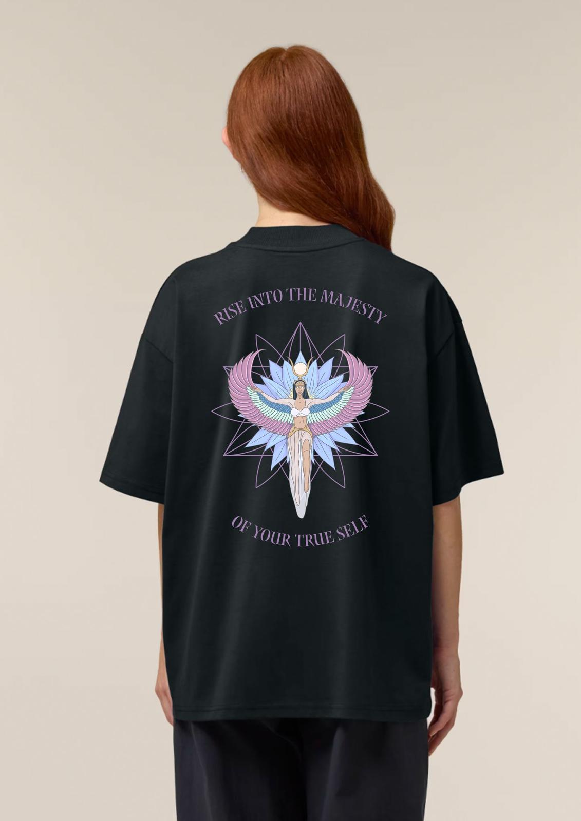 T-Shirt Black Goddess Isis The Soulclub