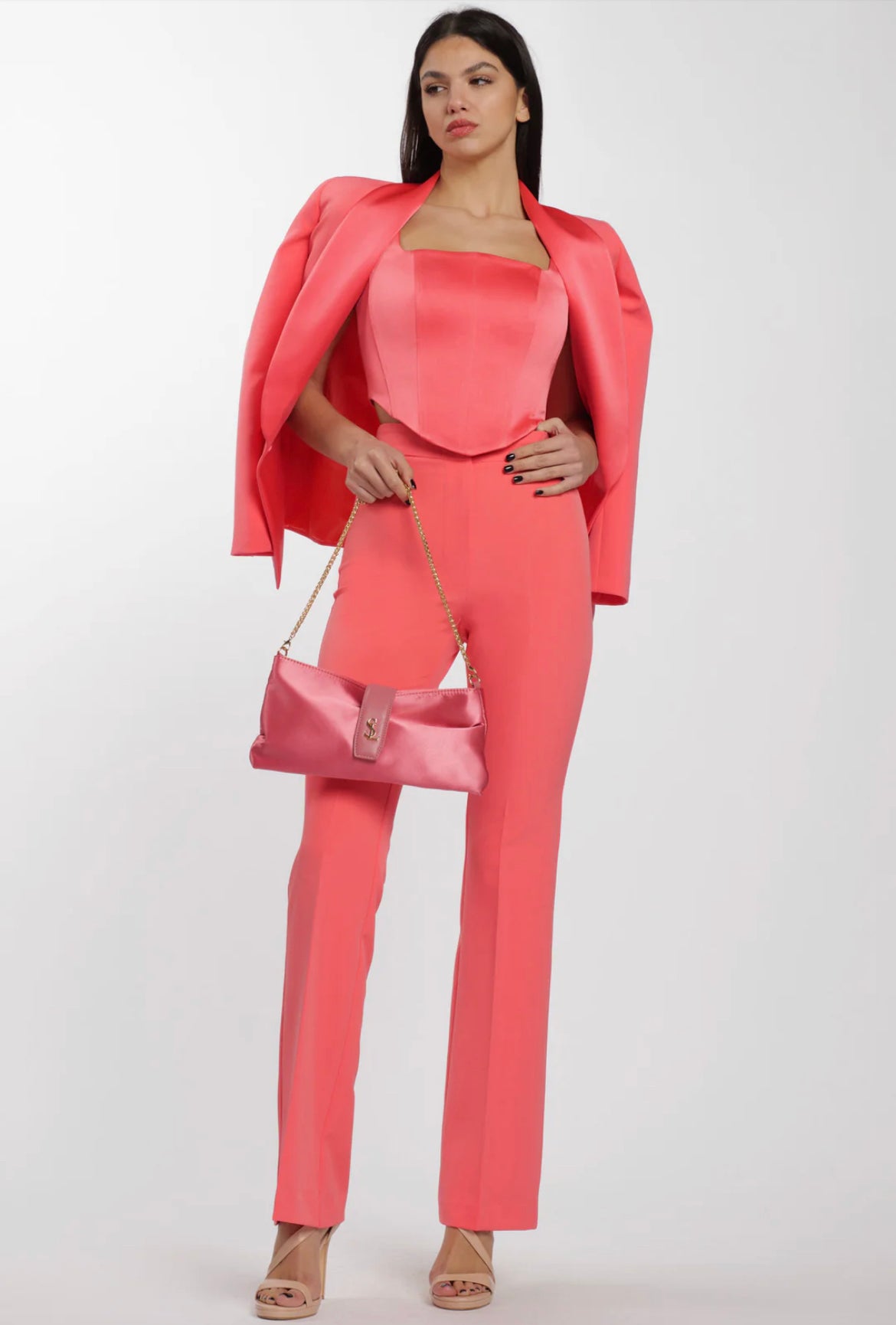 Flare Pants Silence Coral