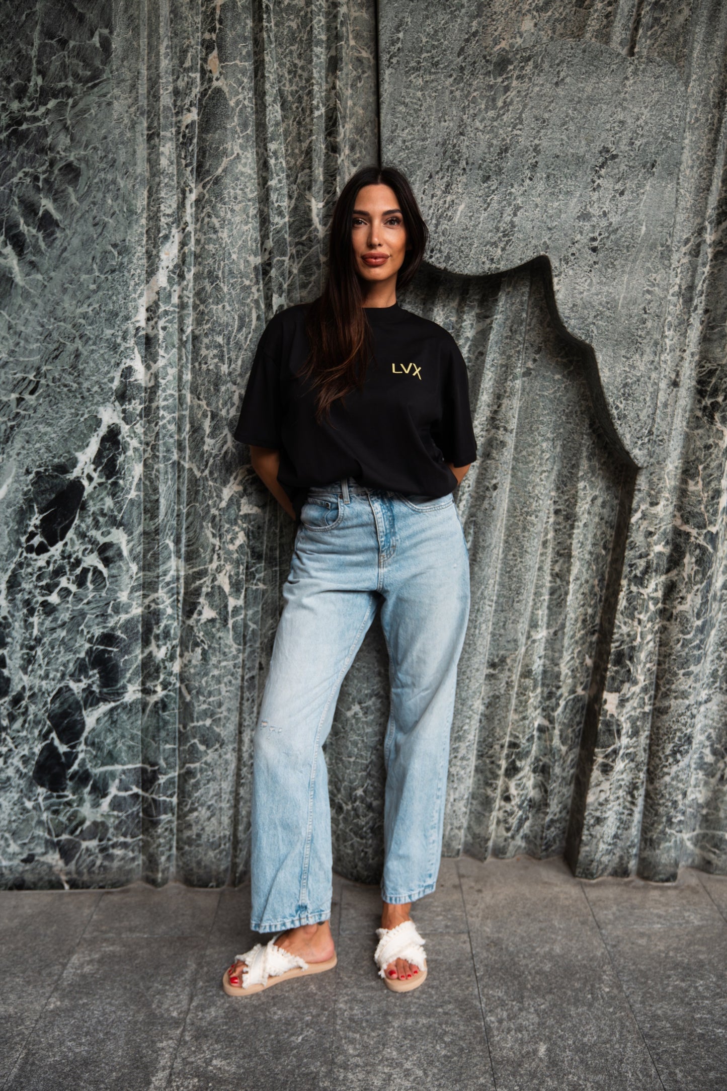 T-Shirt Black LVX x The SoulClub unisex