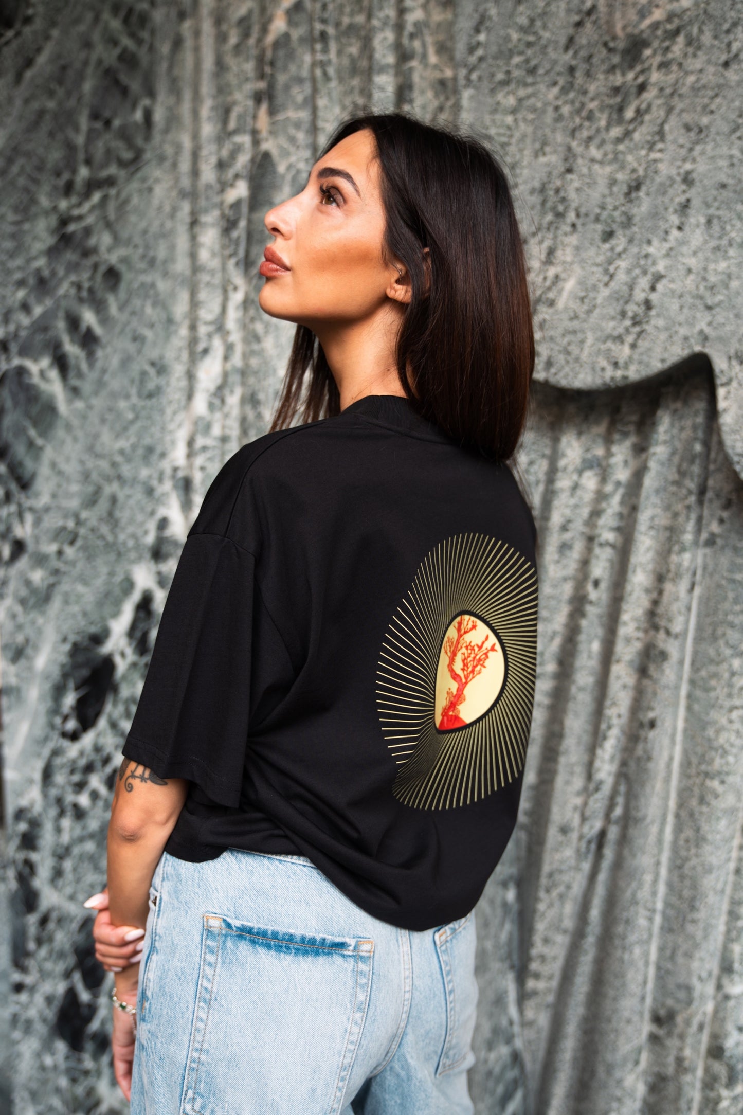 T-Shirt Black LVX x The SoulClub unisex