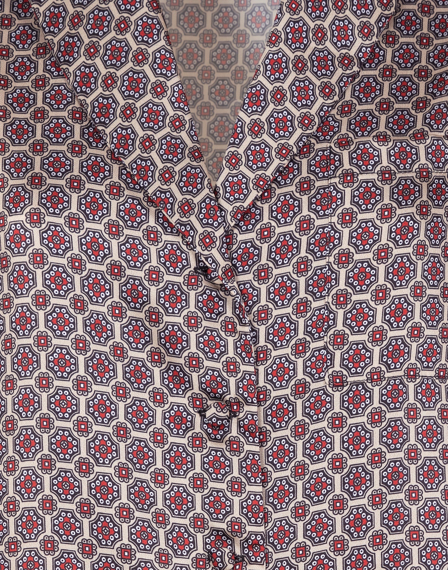 Long-sleeved twill shirt