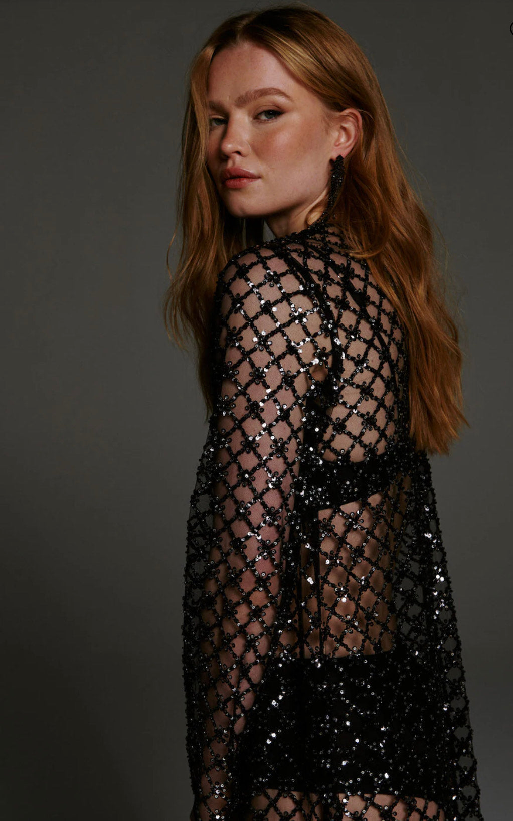 Sequins long dress