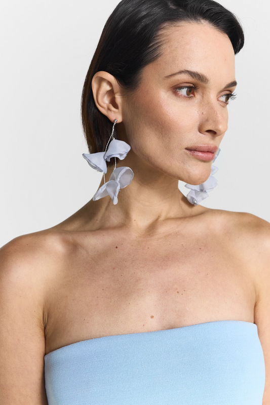 Jasmine Earrings (Illusion Blue)