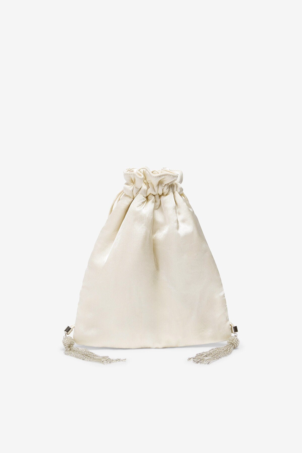 Borsa sacchetto con perline
