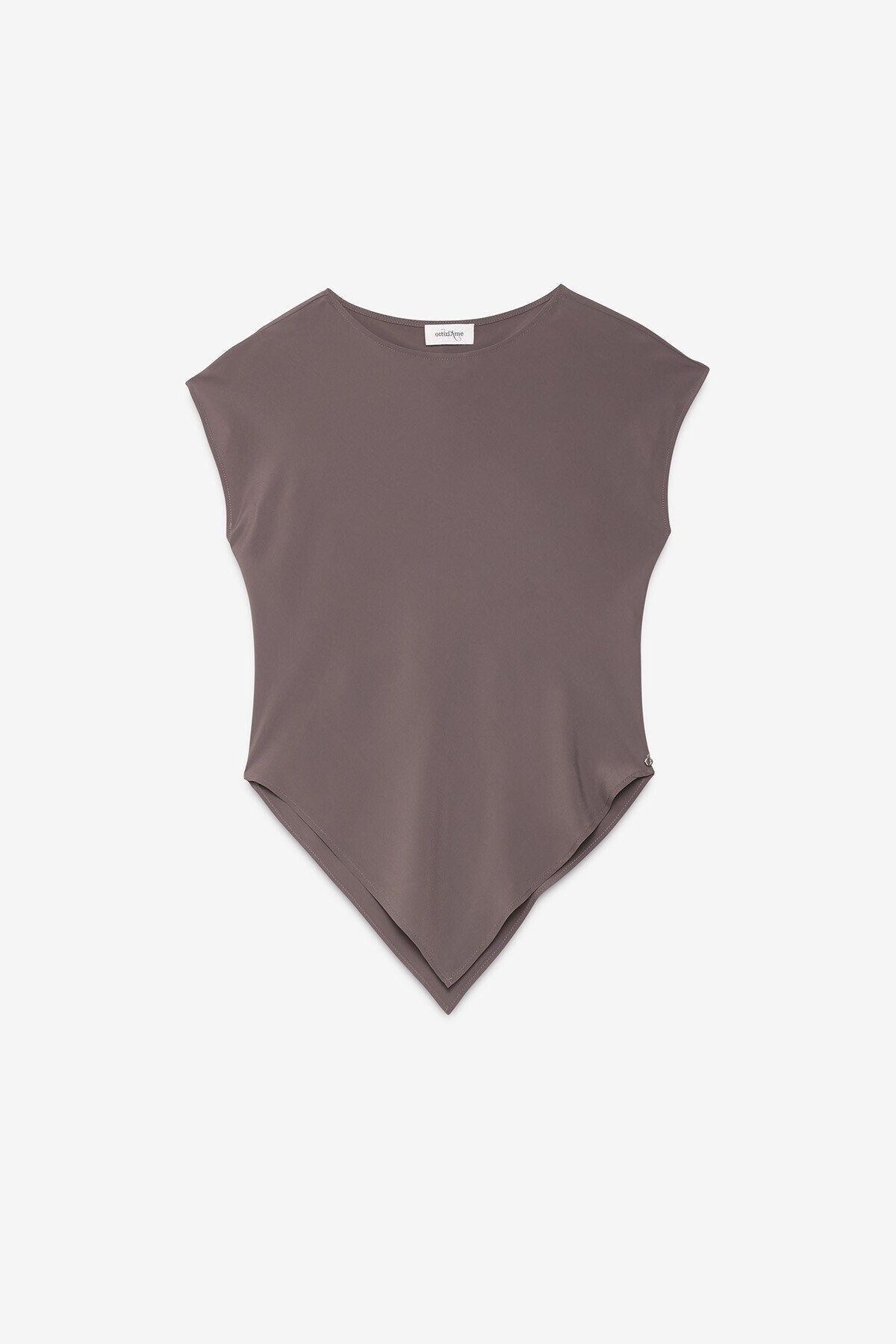 Top effetto foulard