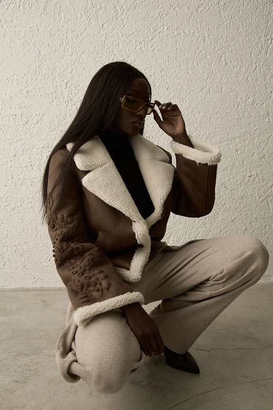 Eco Shearling Coat