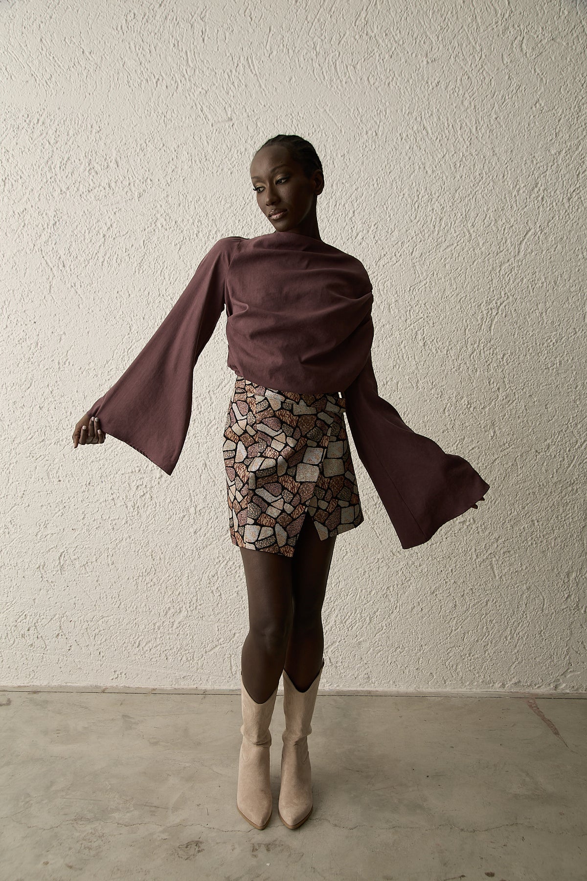 Brocade Skirt