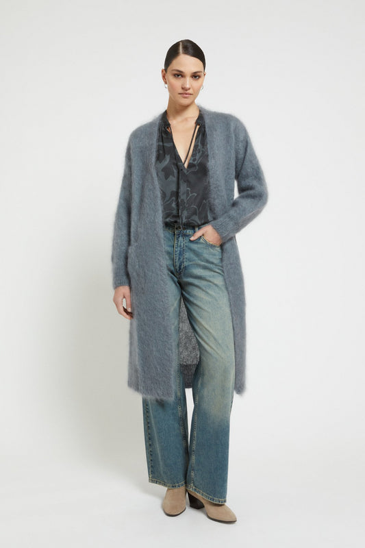 Mohair Wool Cardigan