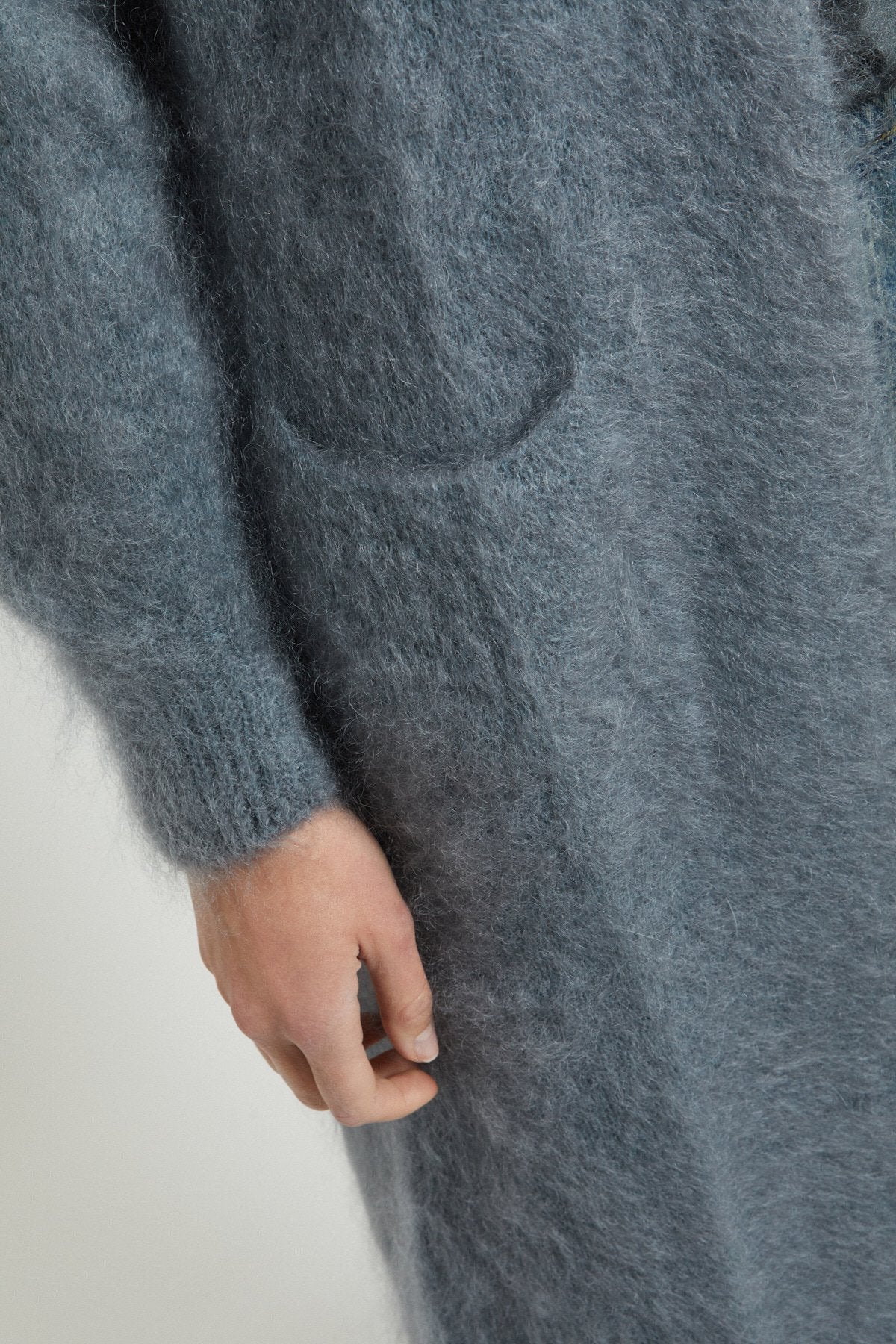 Mohair Wool Cardigan