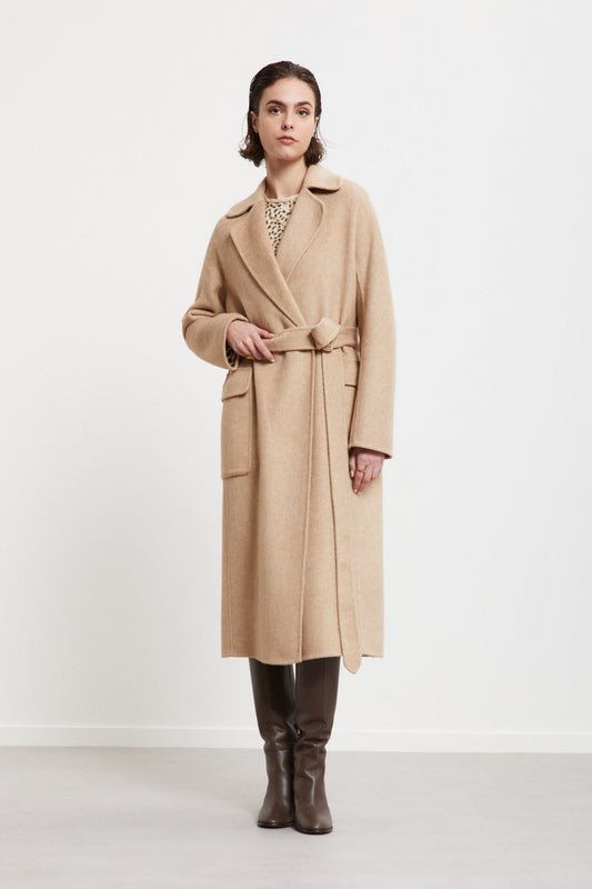 Double-Breasted Long Coat