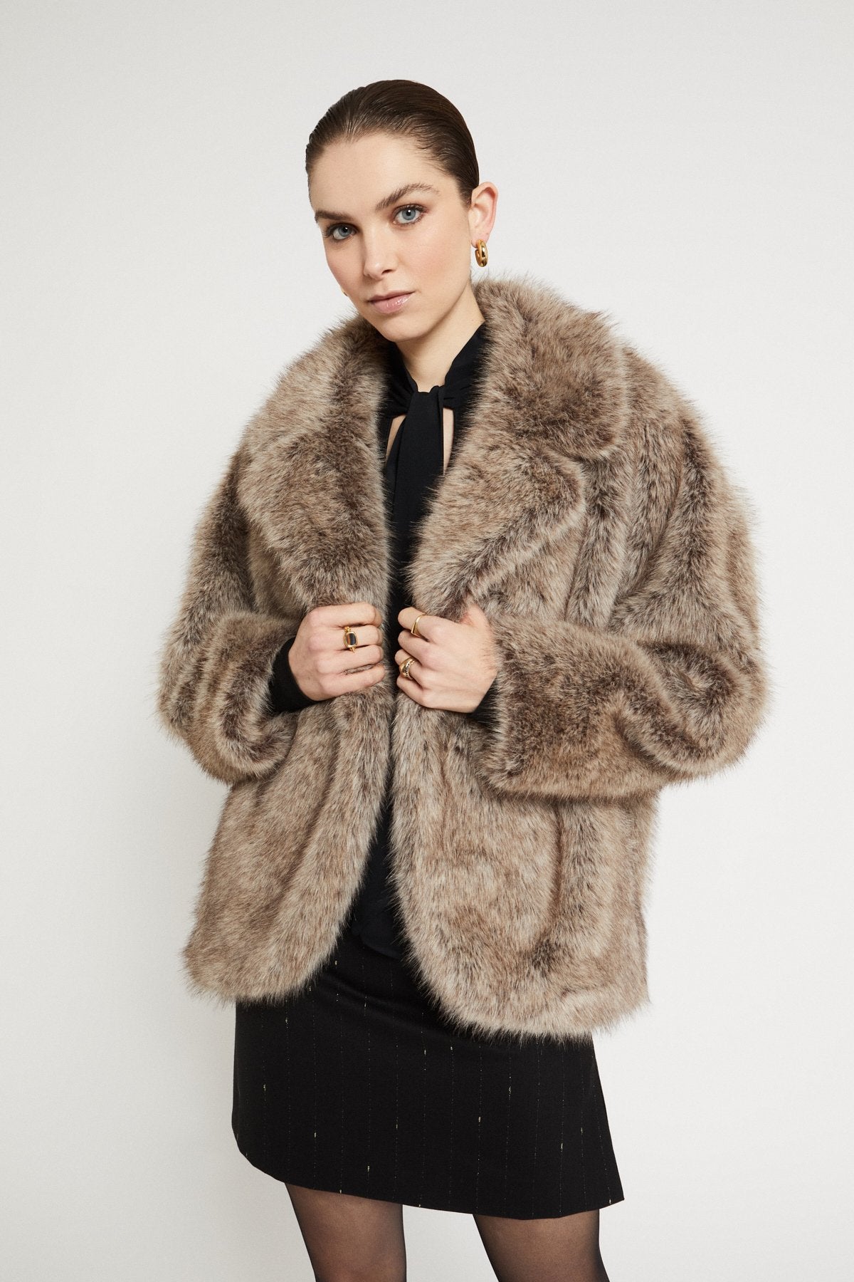 Faux Fur Jacket
