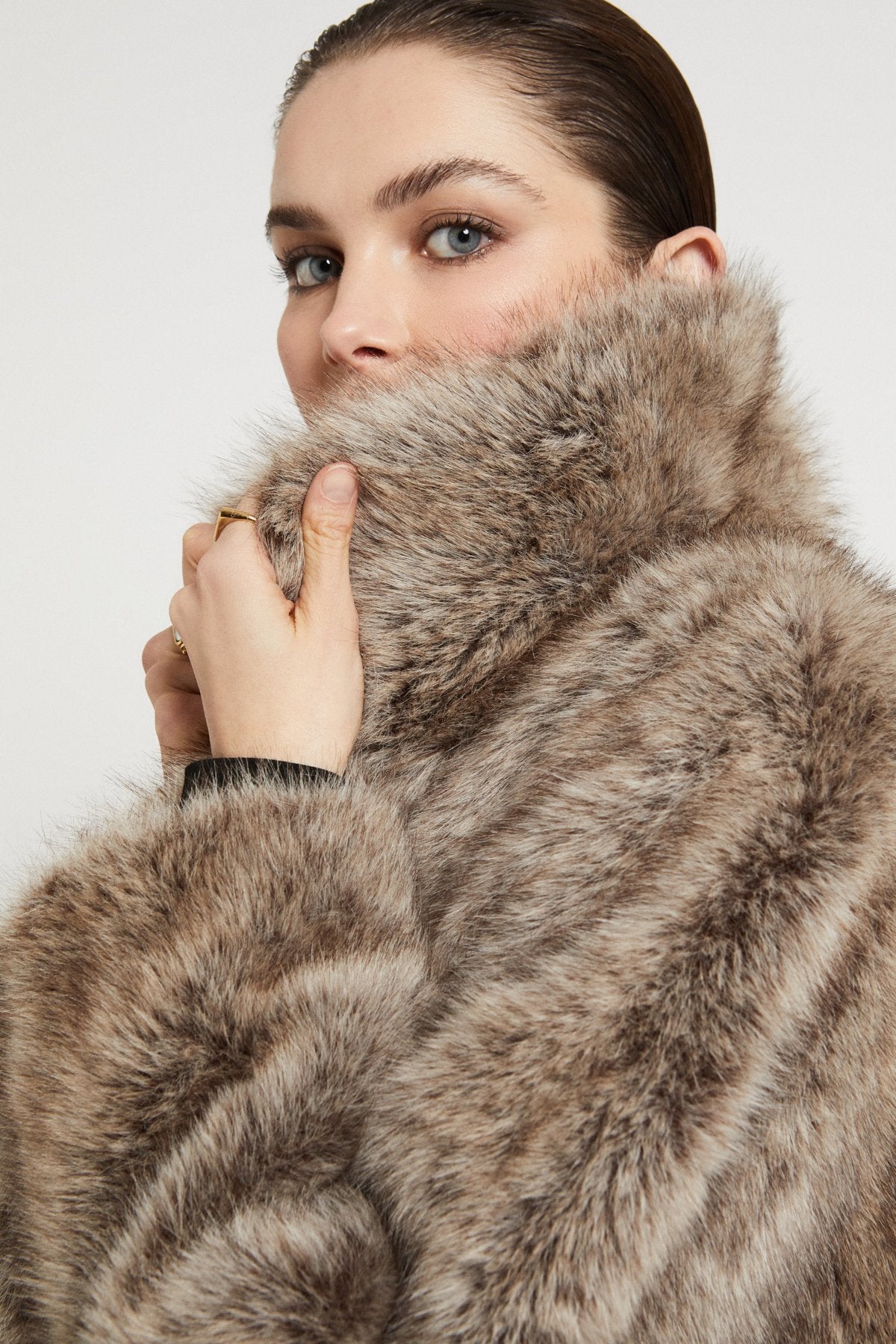 Faux Fur Jacket