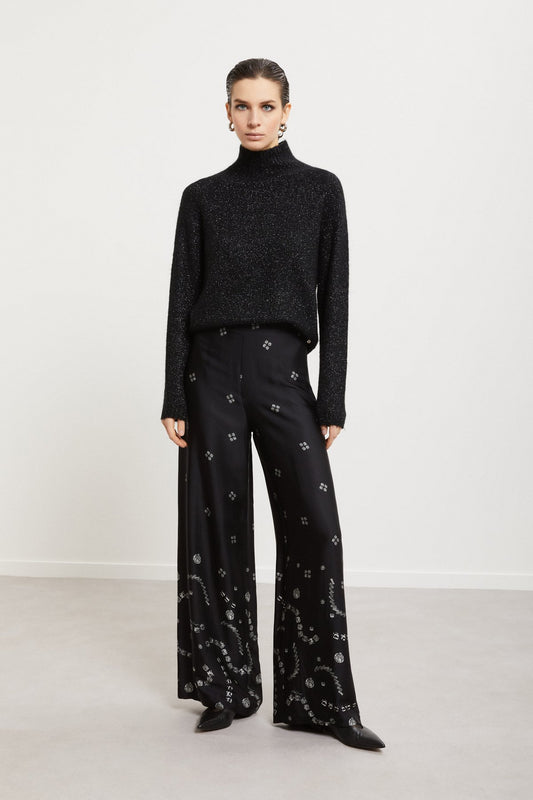 Fluid Viscose Trousers