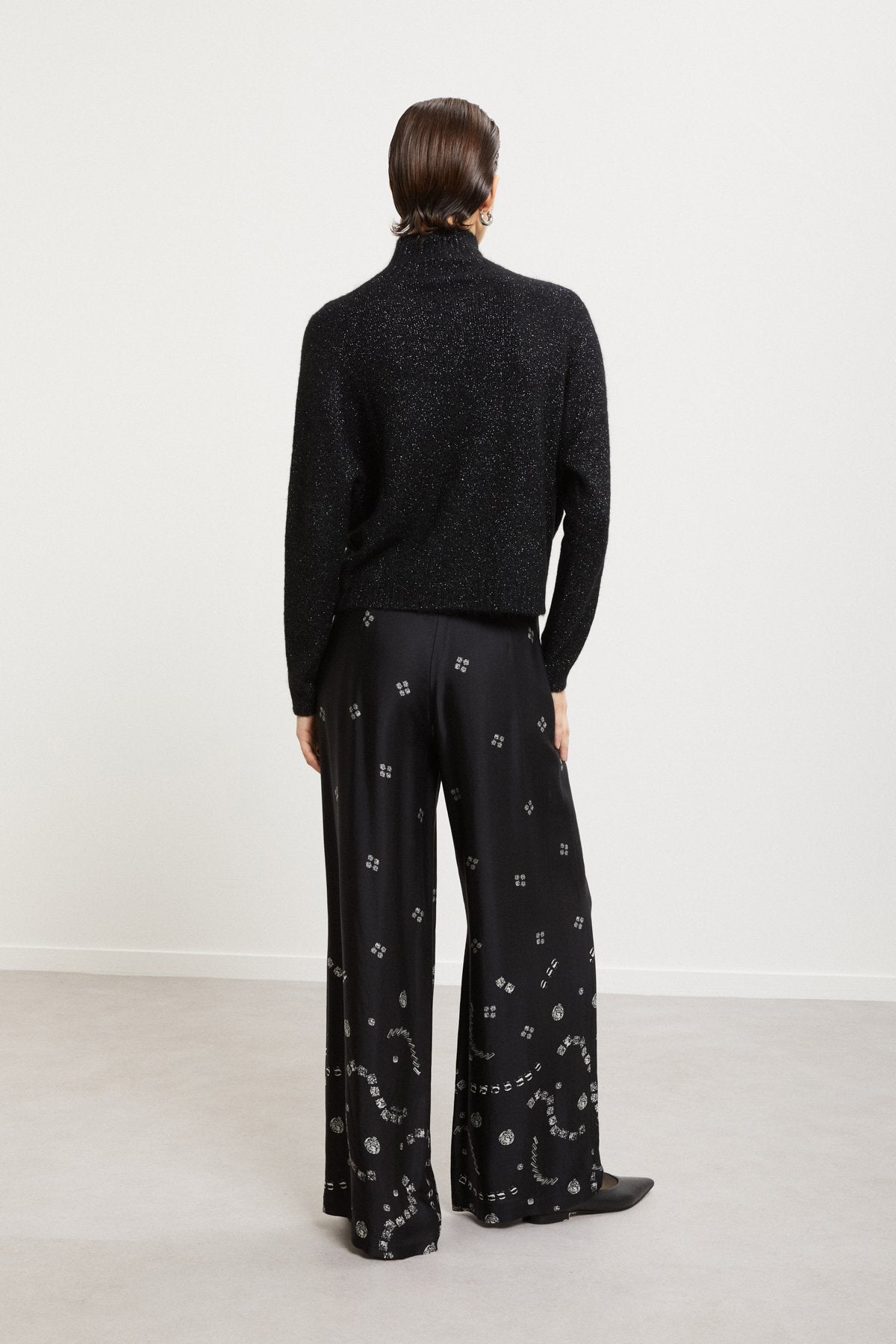 Fluid Viscose Trousers