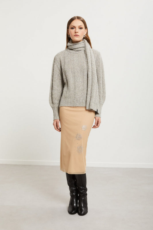 Sweater with Lurex