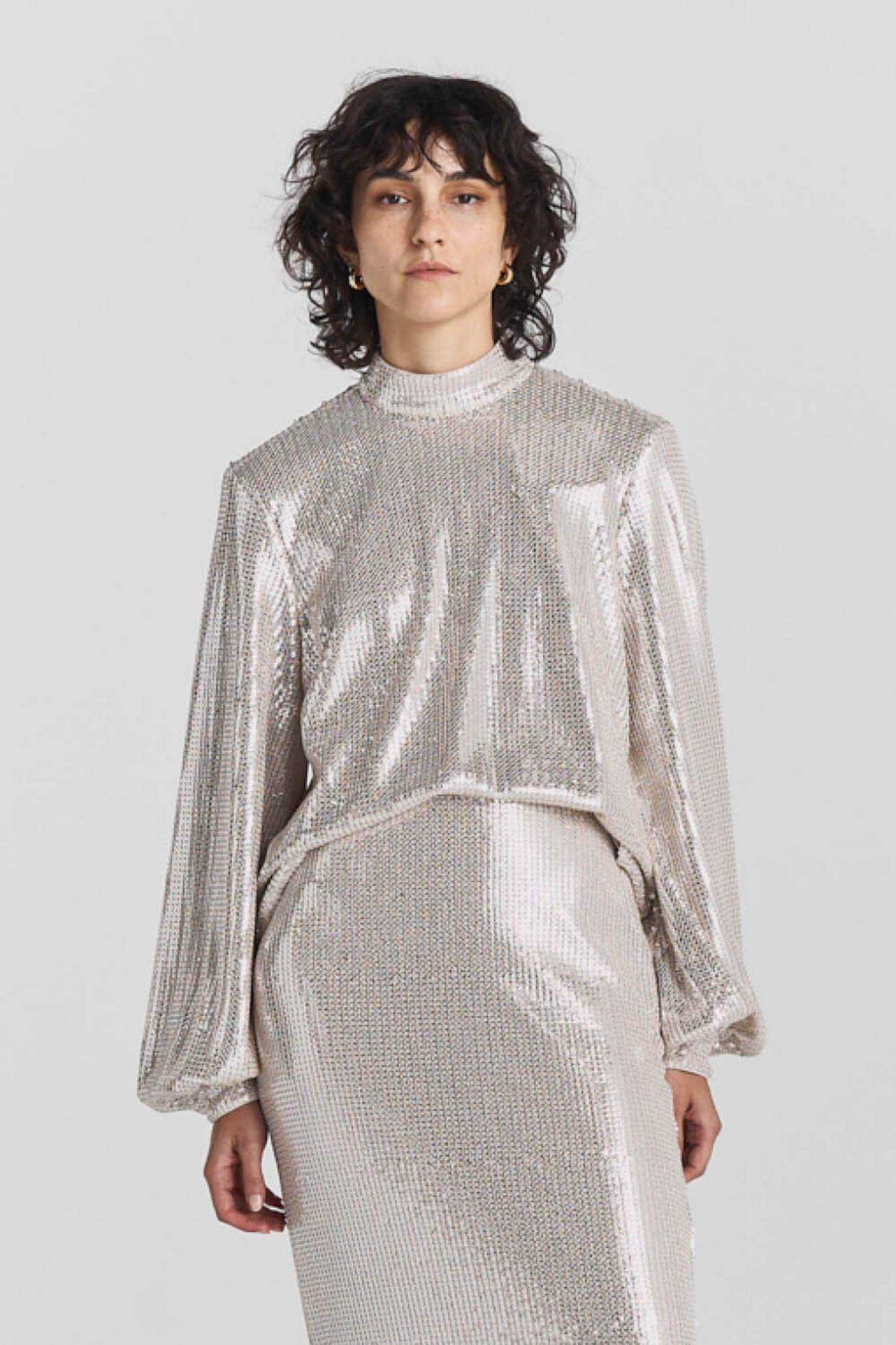 Maia Sequin Blouse