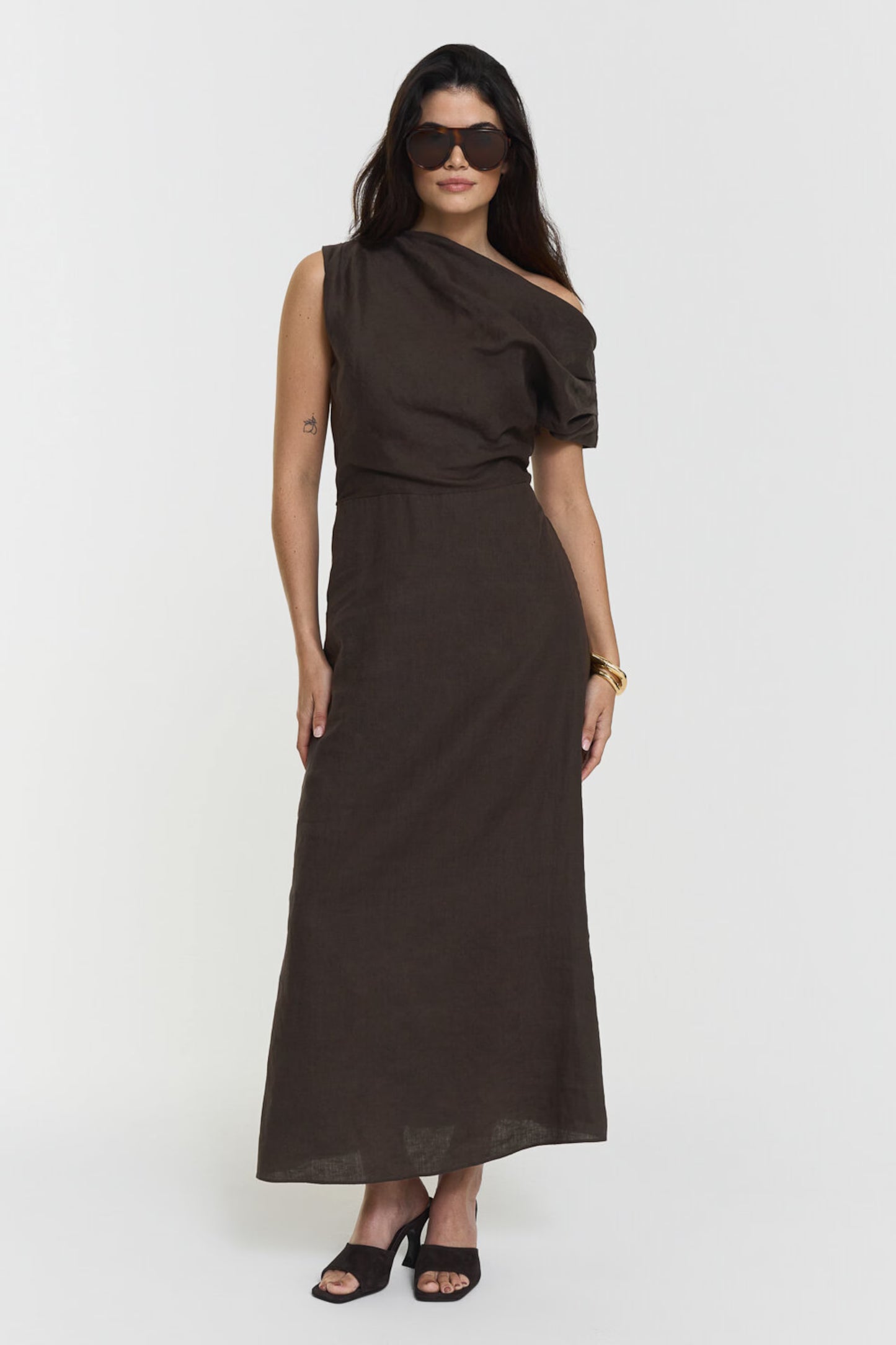 Reina Linen Dress