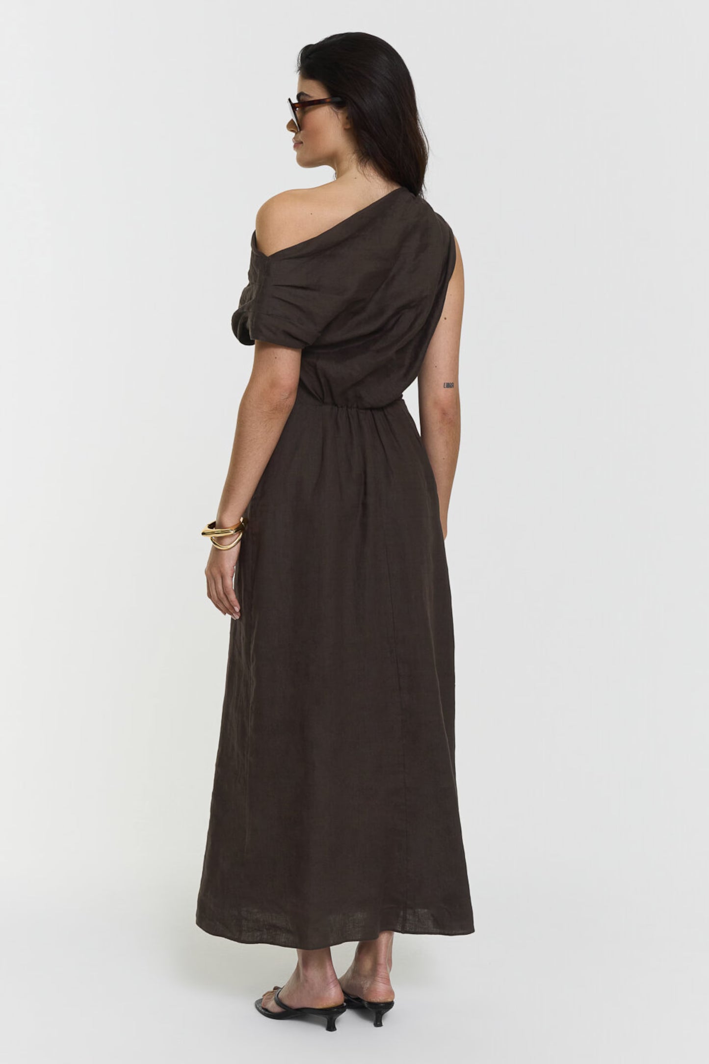 Reina Linen Dress