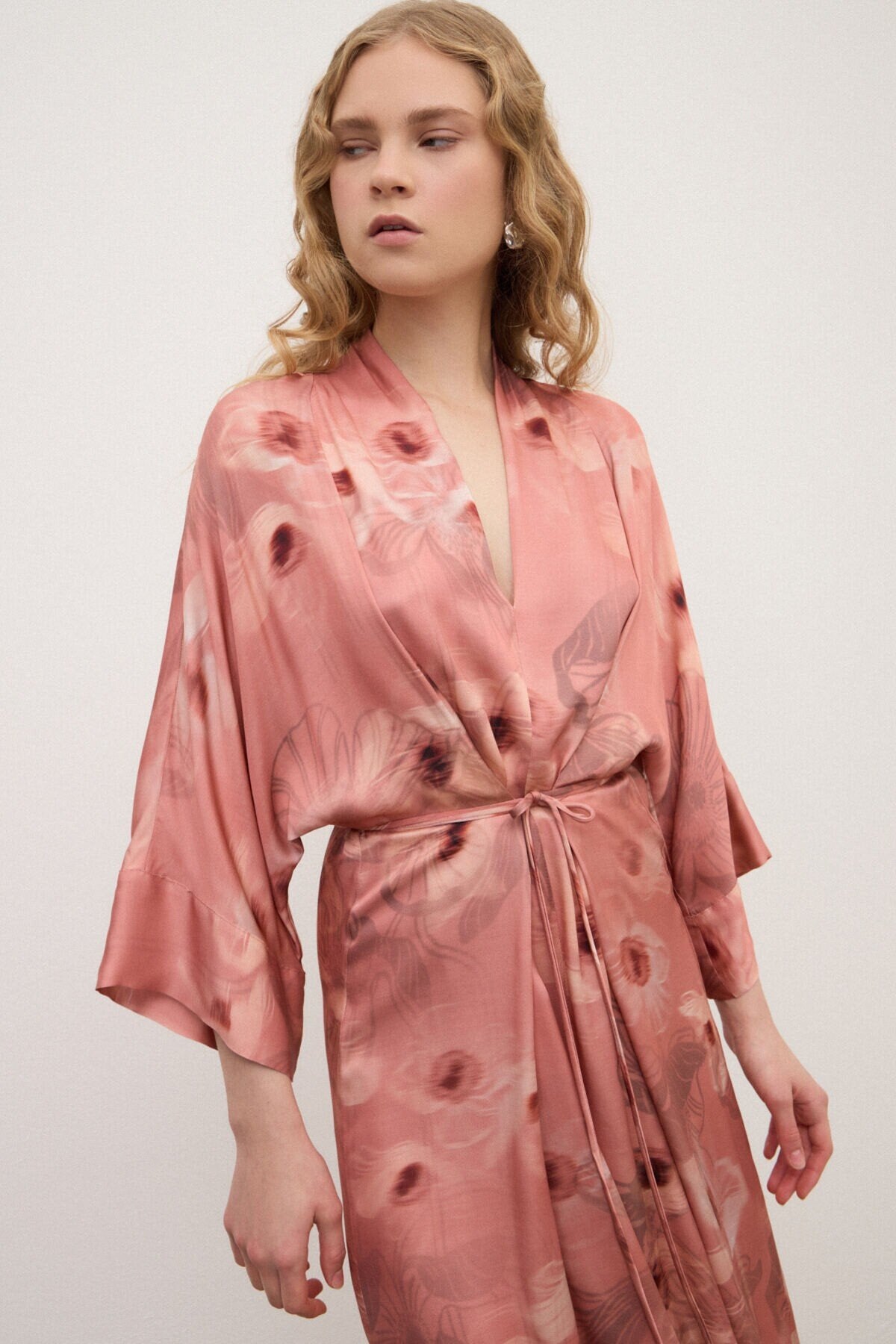 Abito effetto kimono