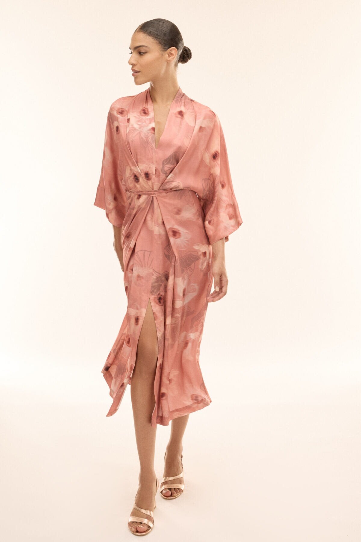 Abito effetto kimono