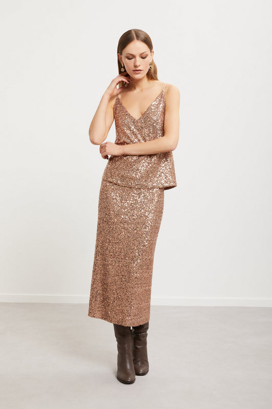 Sequin Skirt