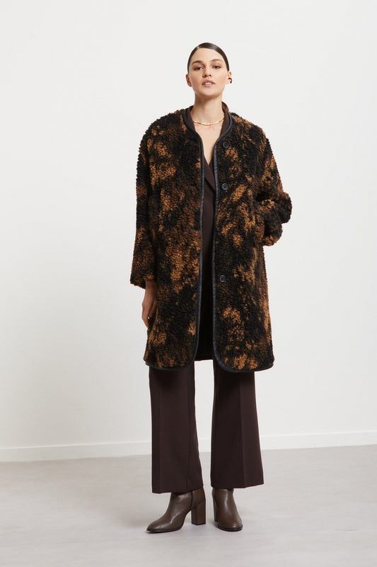 Midi Oversized Faux Fur Coat
