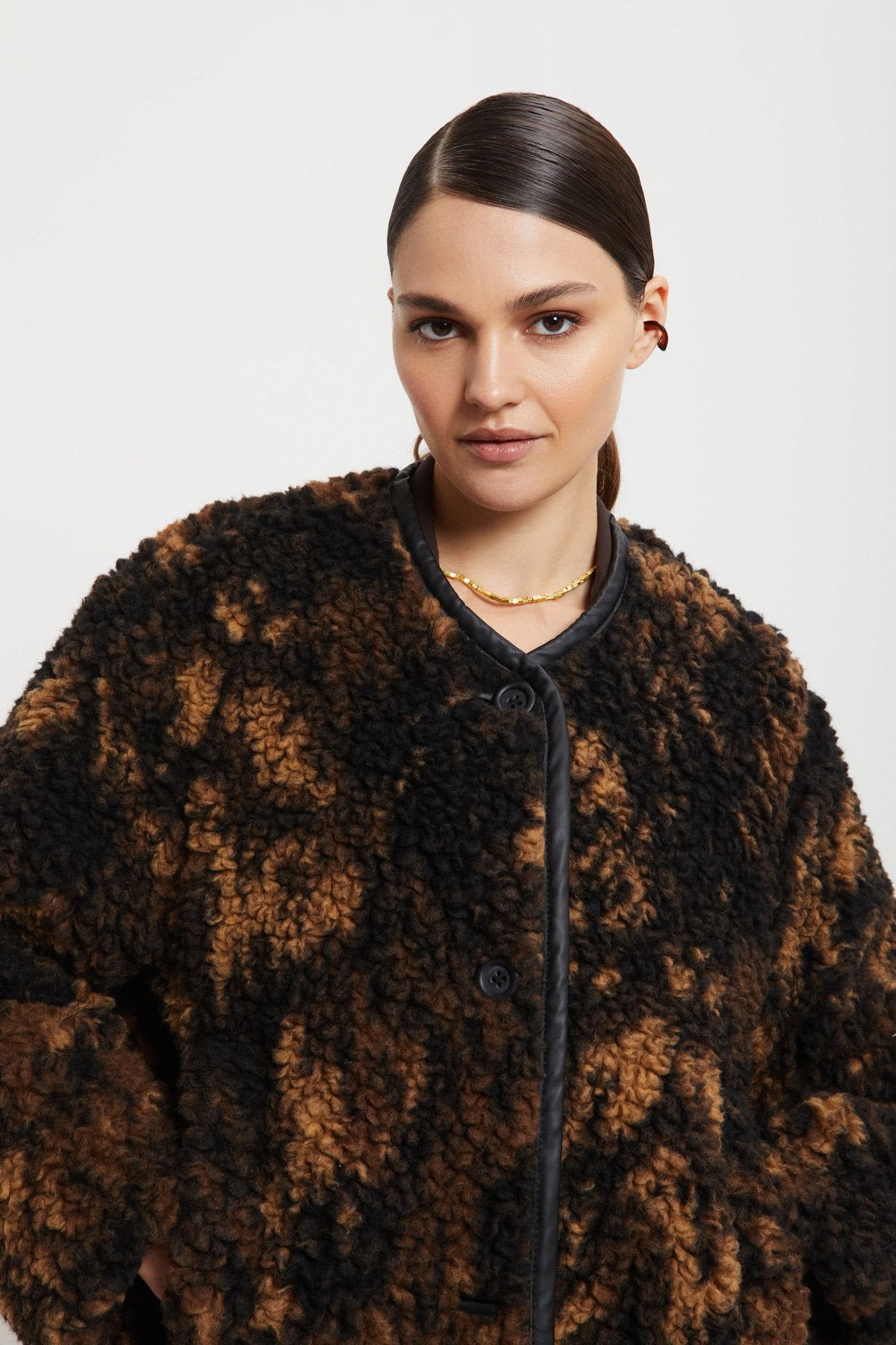 Midi Oversized Faux Fur Coat