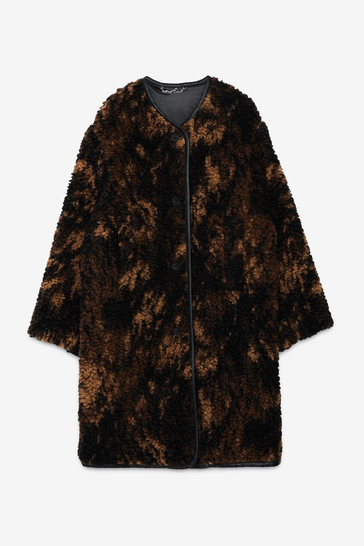 Midi Oversized Faux Fur Coat