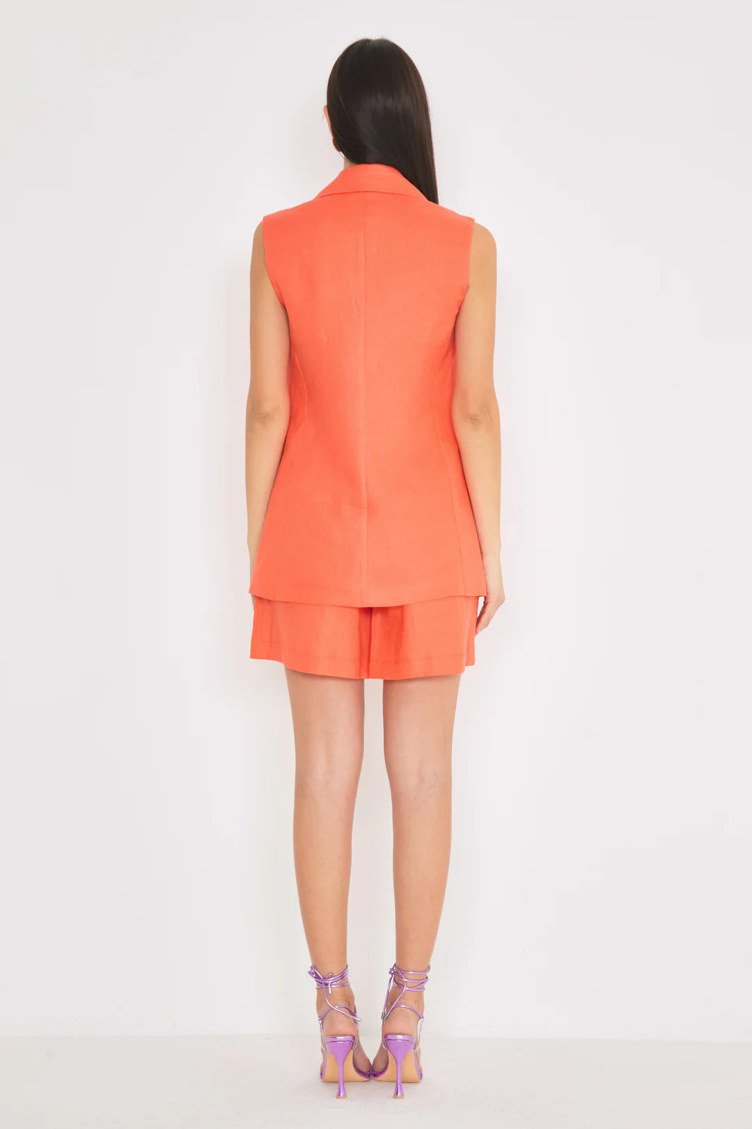 Linum Gilet Arancio