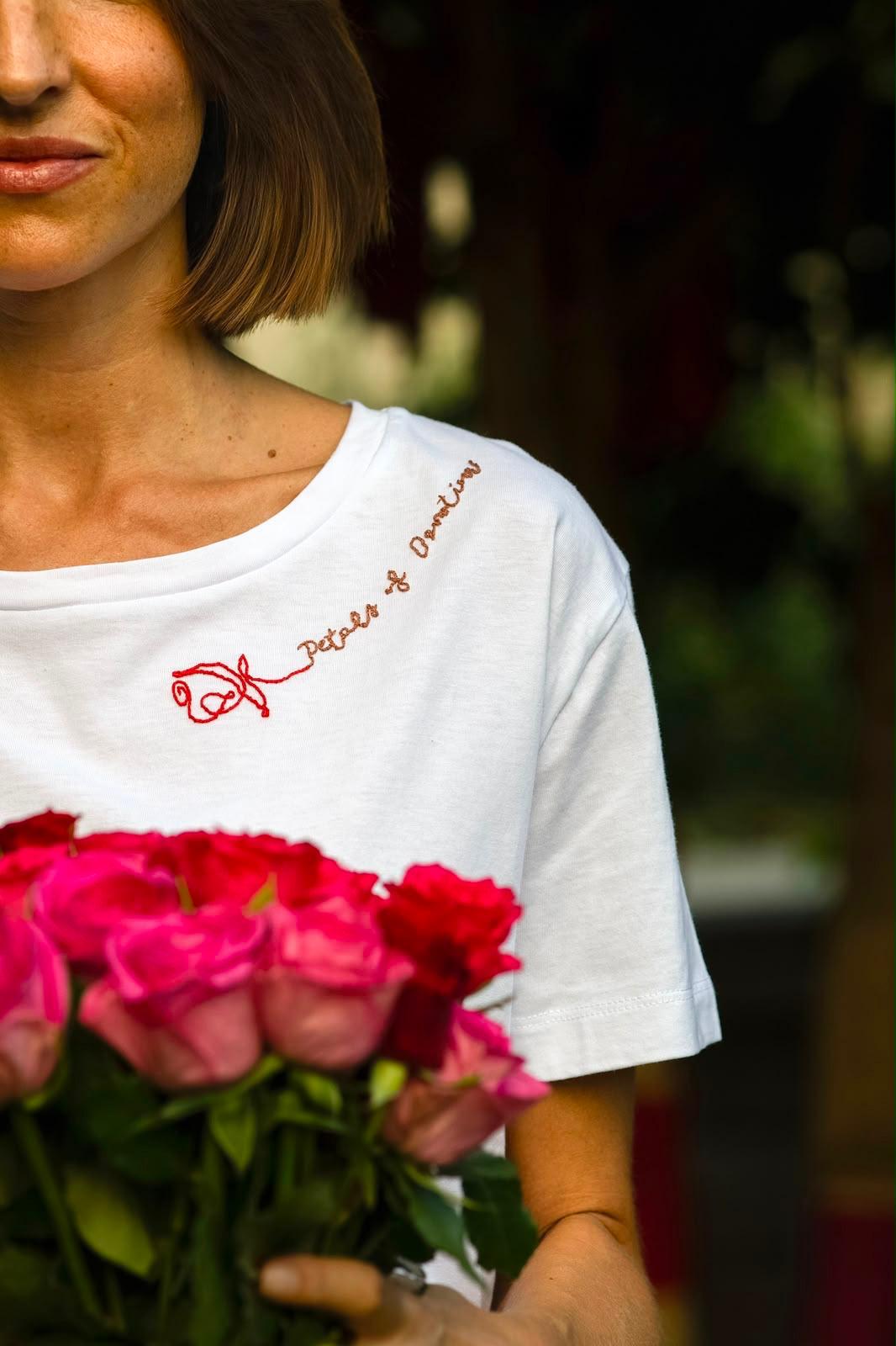 Petals of Devotion T-shirt – Organic Cotton