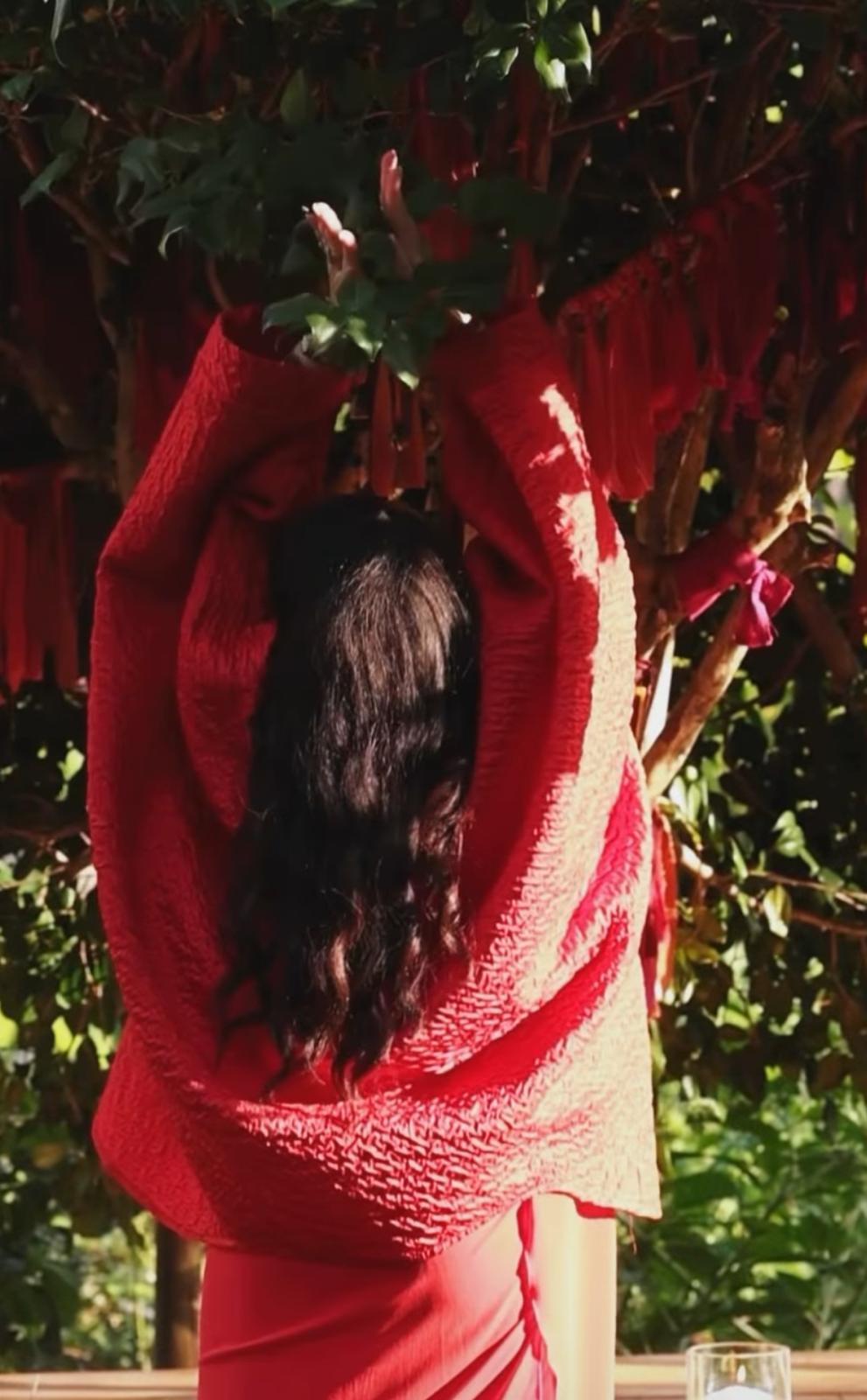 THE ROSE – Kimono lungo rosso