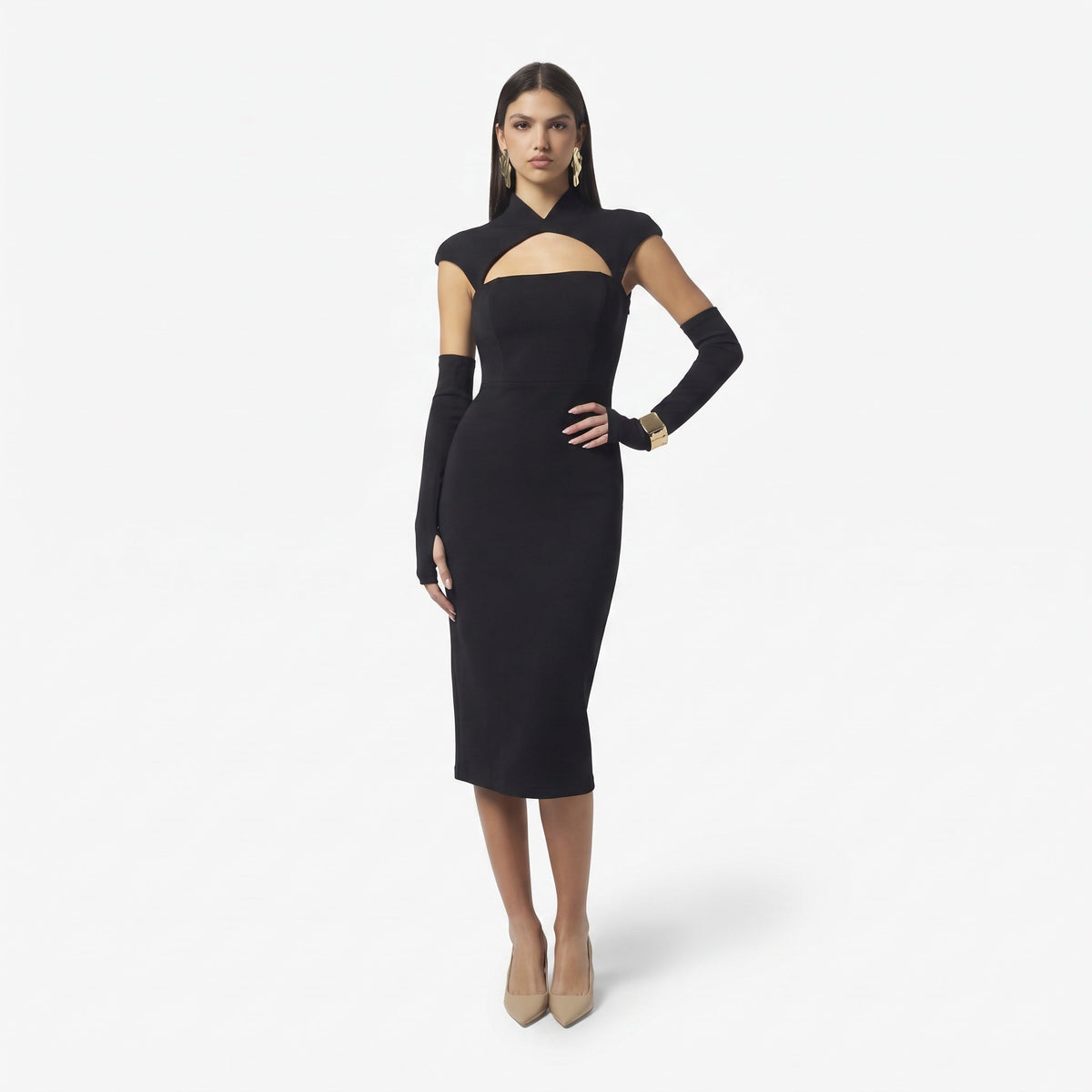 Harlem Dress Black by Silence Limited