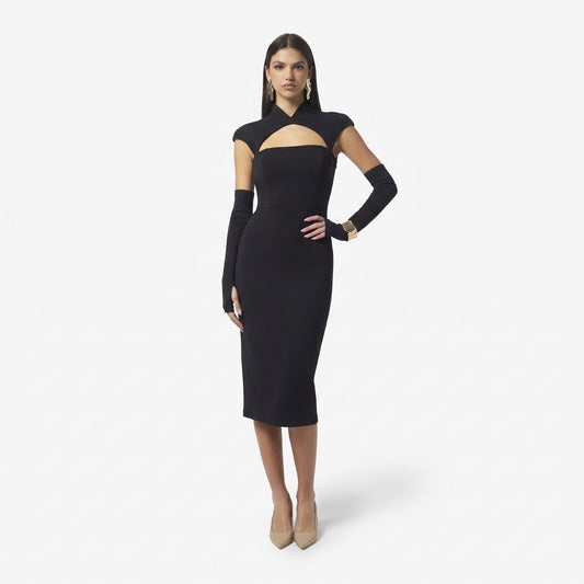 Harlem Dress Black by Silence Limited