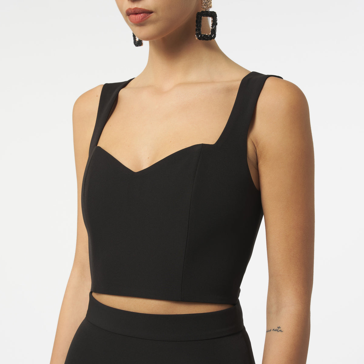 Amber Top Black, view 2