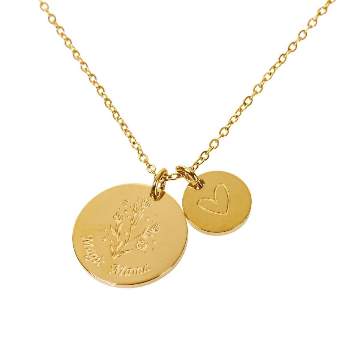 MAGIC MAMA – enchanting gold-plated necklace