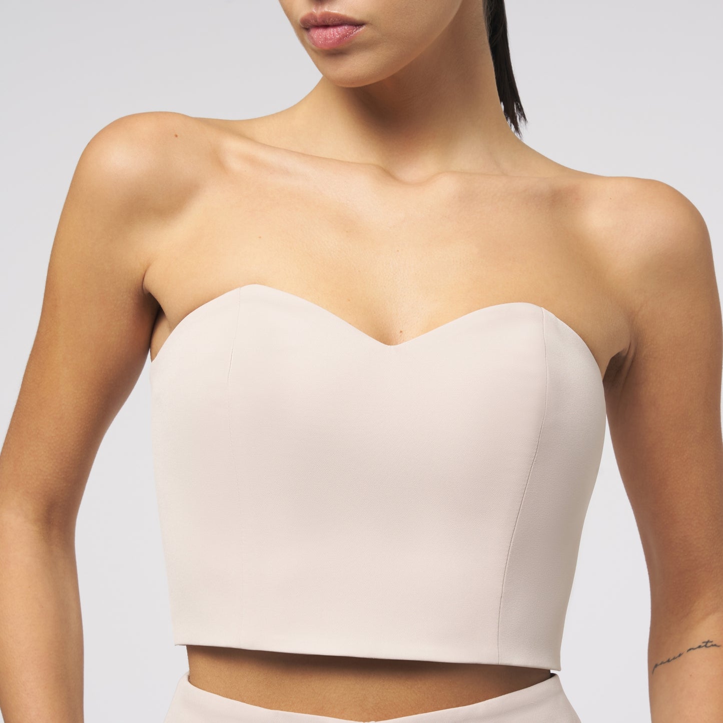 Heart Top Key - Greige
