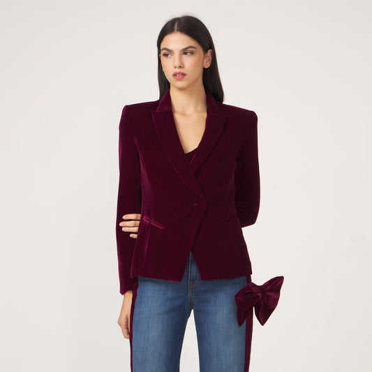 Velvet Blazer