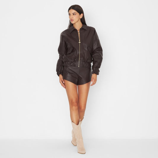 Eco Leather Shorts