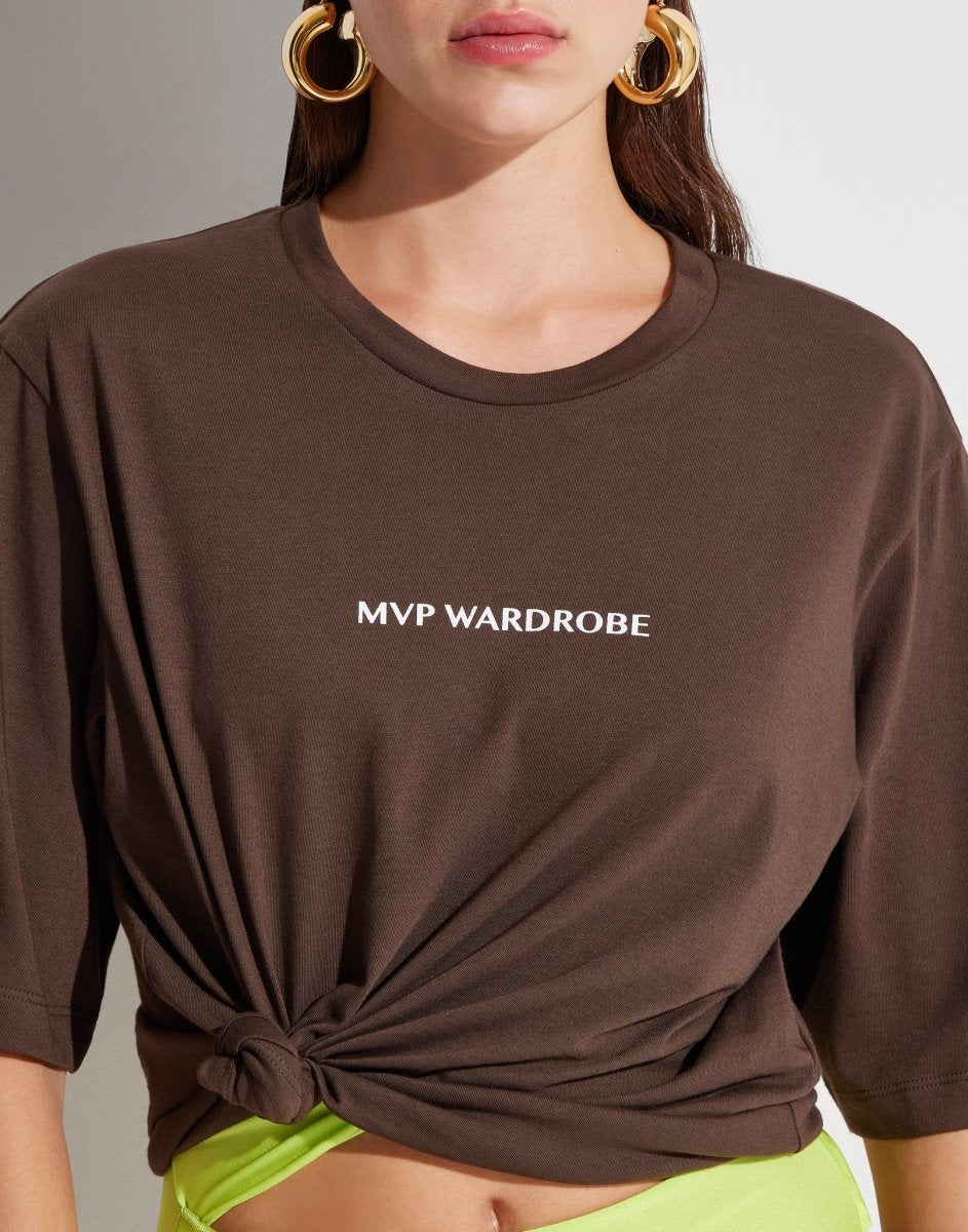 SOIL T-SHIRT BROWN MVP