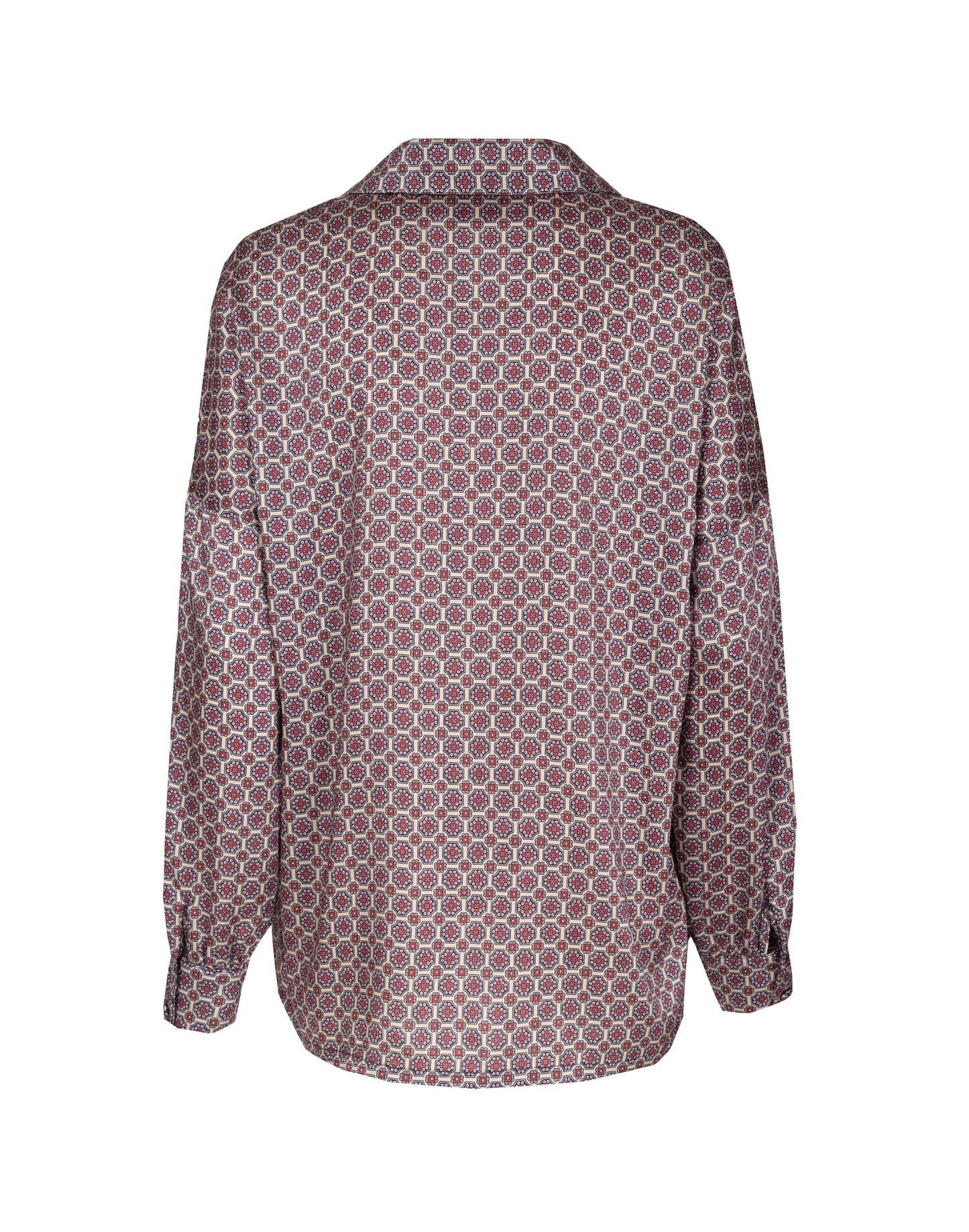 Long-sleeved twill shirt